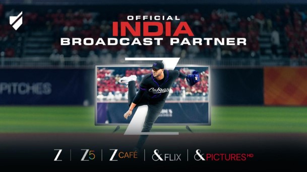 'Z' Partners with Baseball United to Introduce India's Next Great Sport - The League's First Season to be Telecast Live across Zee 5 & 'Z' Linear Channels